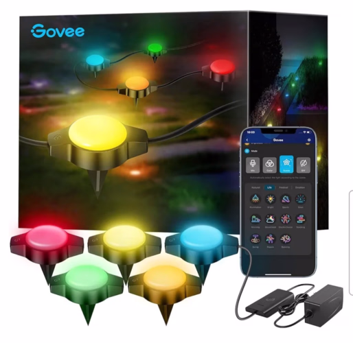 أضواء أرضية خارجية من Govee Govee Outdoor Ground Lights