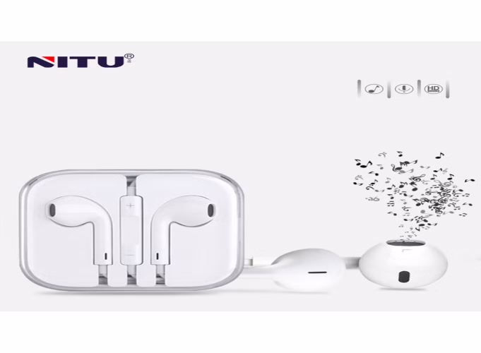 نيتو Nitu Single Ear Hd Stereo Earphones
