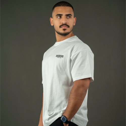 تيشيرت بادجرز قطني ١٠٠٪؜ لكلا الجنسين Badgers 100% Cotton Unisex T-shirt