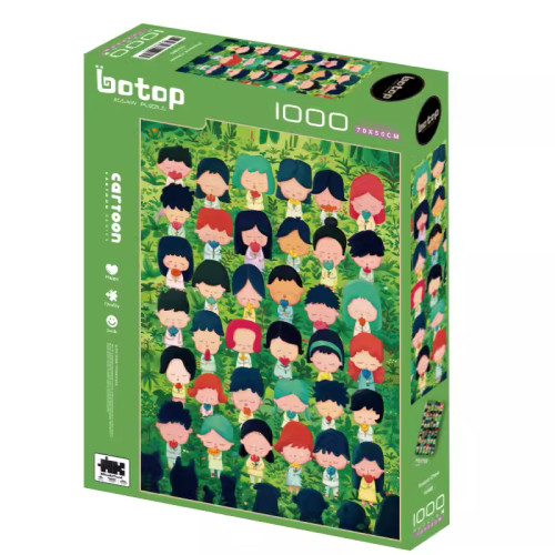 لغز بوتوب 1000 قطعة جوقة الغابة BOTOP PUZZLE 1000PCS FOREST CHOIR