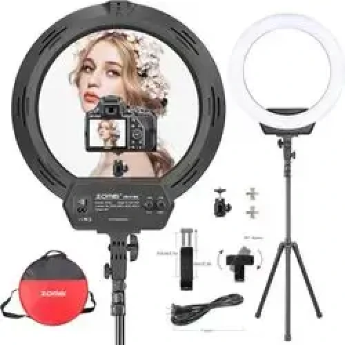 حلقة إضاءة 16 بوصة HQ16NS Ring light 16 inch hq16ns