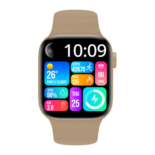 ساعة G-Tab FT10 BIGE الذكية G-tap Apple whats FT10 BIGE