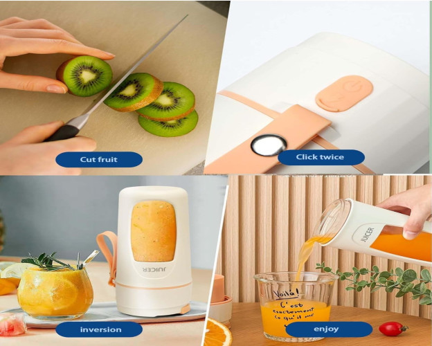 خلاط سفر رياضي محمول Portable Sports Travel Blender