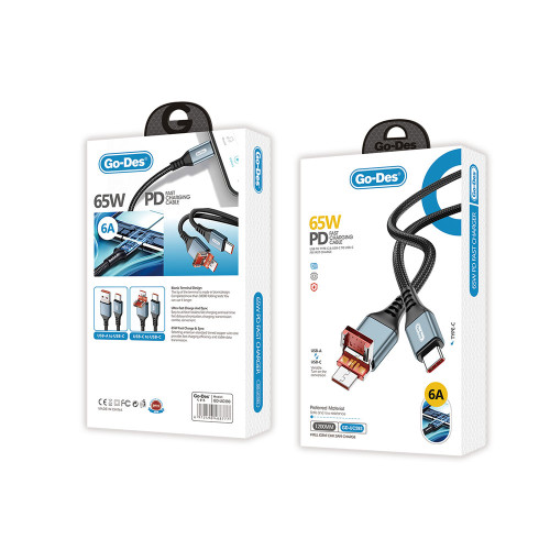 كيبل مشترك مزدوج الوظيفة من Type-C إلى Type-C وUSB-A إلى Type-C Type-C to Type-C & USB-A to Type-C Cable