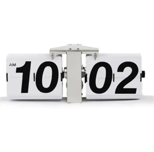 ساعة حائط F018 أبيض WALL CLOCK F018 WHITE