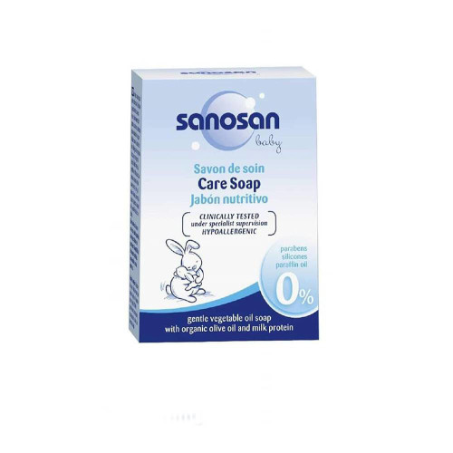 صابون سانوسان للعناية بالأطفال 100 غ Sanosan Baby Care Soap 100g