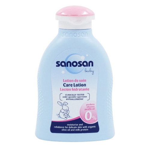 لوشن أطفال سانوسان حليب مرطب 200 مل Sanosan Baby Lotion Moisturizing Milk 200ml