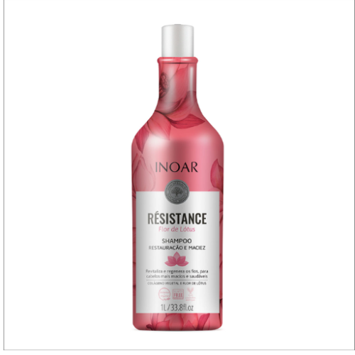شامبو للشعر الضعيف بزهرة اللوتس Resistance Shampoo for Weak Hair With Lotus Flower