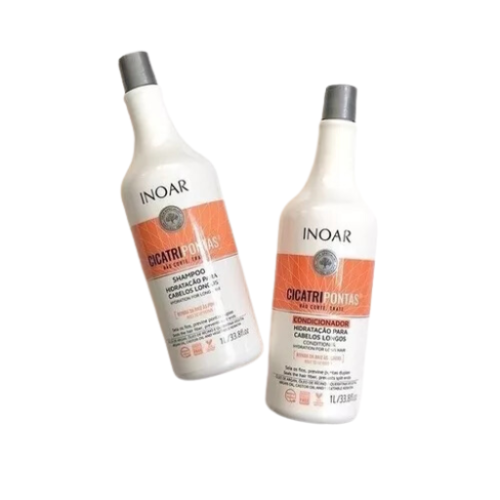سيت سيكاتريبونتاس شامبو وكوندشنر لترطيب للشعر Cicatripontas Shampoo and Conditioner Set for Moisturizing Hair