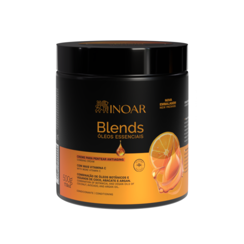 كريم تصفيف الشعر بخلاصة الزيوت الأساسية Blends Essential Oils Leave-In Cream