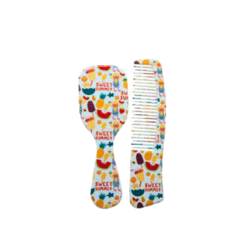 سيت فرشة+مشط شعر للاطفال Baby Hair Care Kit (Comb + Brush)