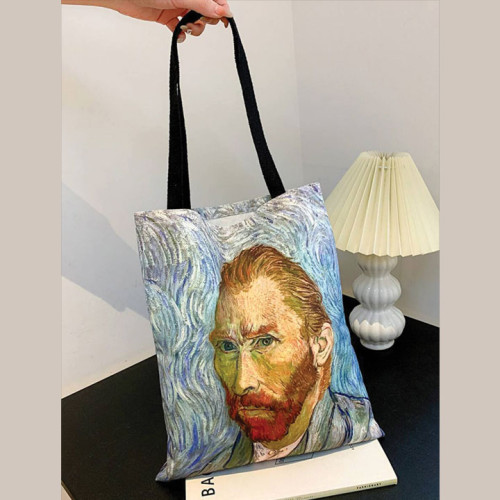 توت باك - بورتريه فنسنت فان كوخ Vincent van gogh portrait - totebag