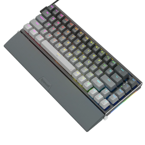 redragon Redragon K641 Aluminum 68 Keys Rgb Mechanical Keyboard