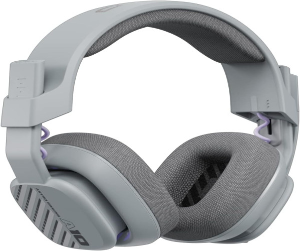لوجيتك استرو ايه 10 النسخة الجديدة جي 2 أرجواني وفضي غامق Logitech astro a10 new version g2 purple and dark silver