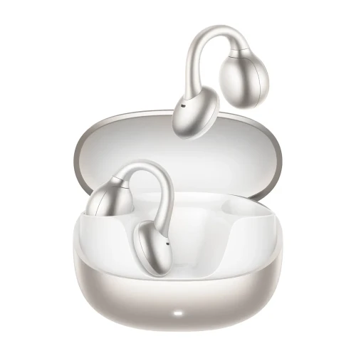 سماعات أذن لاسلكية حقيقية مفتوحة من جوي روم JR-OE3 باللون الفضي JOYROOM OPEN-EAR TRUE WIRELESS EARBUDS JR-OE3 SILVER