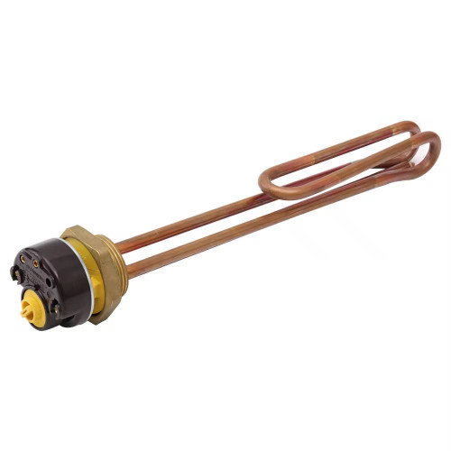 عنصر تسخين غاطس بسخان داخلي مع ثرموستات (هيتر سخان) Immersion Heating Element