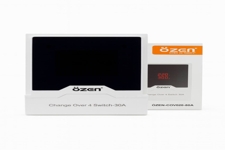 جهاز تحويل كهربائي 4 مصادر – 30 أمبير – Özen Özen Change Over 4 Switch – 30A