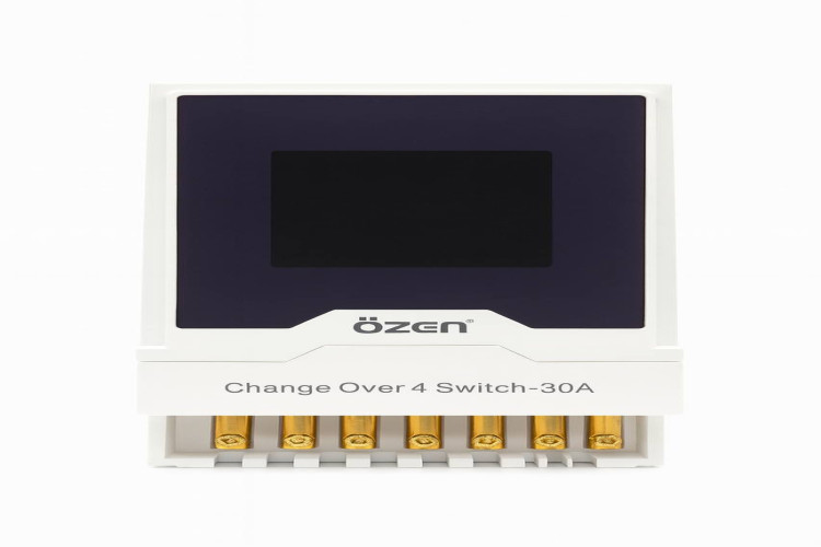 جهاز تحويل كهربائي 4 مصادر – 30 أمبير – Özen Özen Change Over 4 Switch – 30A