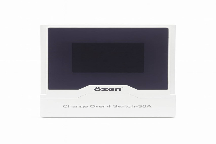 جهاز تحويل كهربائي 4 مصادر – 30 أمبير – Özen Özen Change Over 4 Switch – 30A