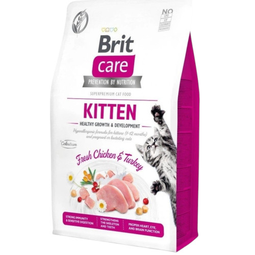 Brit Kitten دجاج و ديك رومي Brit Kitten Chicken & Turkey