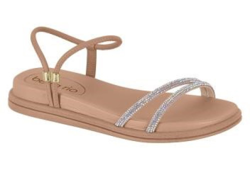 صندل نسائي  برازيلي من بيرا ريو 8488.113 Brazilian Women's flat sandals from BEIRA RIO 8488.113