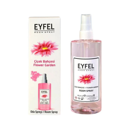 بخاخ معطر غرف برائحة حديقة الزهور 400 مل Flower Garden Room Freshener Spray 400 ML