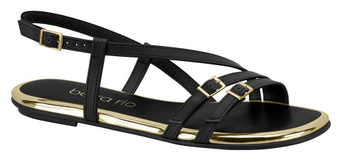 صندل نسائي  برازيلي من بيرا ريو 8367.664 Brazilian Women's flat sandals from BEIRA RIO 8367.664