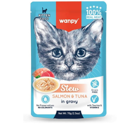 Wanpy Stew Salmon & Tuna