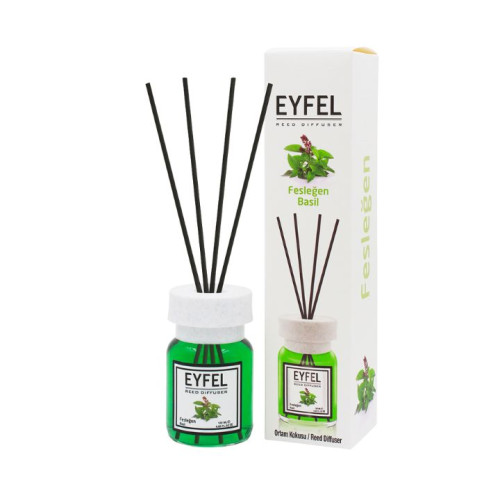 معطر جو بعيدان برائحة الرَيحان 120 مل Basil Scented Reed Diffuser 120ml
