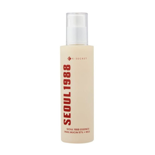 سيول 1988 إيسنس الوجه بمستخلص الحلزون 97% والأرز Seoul 1988 Snail Mucin 97% & Rice Essence Face