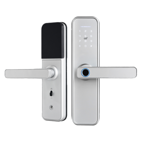 قفل باب ذكي إلكتروني  ببصمة الإصبع Smart Electronic Fingerprint Door Lock