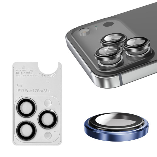 لصقة حماية عدسات كاميرا لأجهزة آيفون 17 برو و17 برو ماكس iPhone 17 Pro & 17 Pro Max Camera Lens Ring