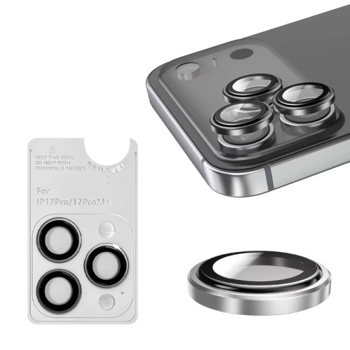 لصقة حماية عدسات كاميرا لأجهزة آيفون 17 برو و17 برو ماكس iPhone 17 Pro & 17 Pro Max Camera Lens Ring