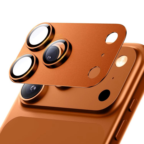 لصقة حماية عدسات كاميرا لأجهزة آيفون 17 برو ماكس iPhone 17 Pro Max Metal Camera Lens Protector