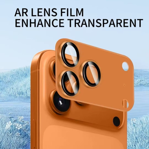 لصقة حماية عدسات كاميرا لأجهزة آيفون 17 برو ماكس iPhone 17 Pro Max Metal Camera Lens Protector