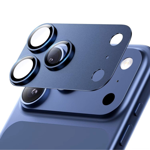 لصقة حماية عدسات كاميرا لأجهزة آيفون 17 برو ماكس iPhone 17 Pro Max Metal Camera Lens Protector