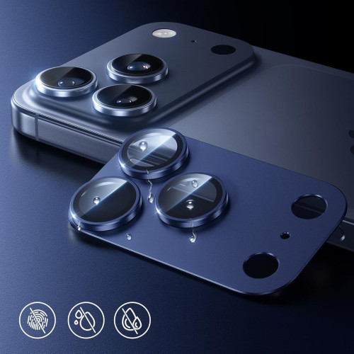 لصقة حماية عدسات كاميرا لأجهزة آيفون 17 برو ماكس iPhone 17 Pro Max Metal Camera Lens Protector