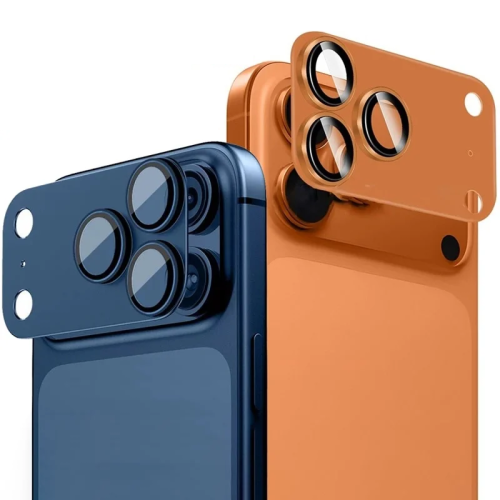 لصقة حماية عدسات كاميرا لأجهزة آيفون 17 برو ماكس iPhone 17 Pro Max Metal Camera Lens Protector