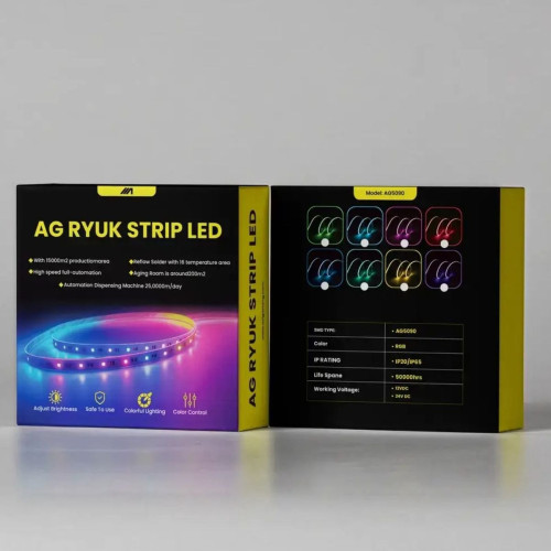 شريط إضاءة LED من AG RYUK بطول 5 أمتار AG RYUK LED Strip Light 5M