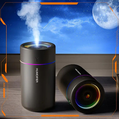 مبخرة هواء يو اس بي بإضاءة آر جي بي Portable USB Humidifier with RGB
