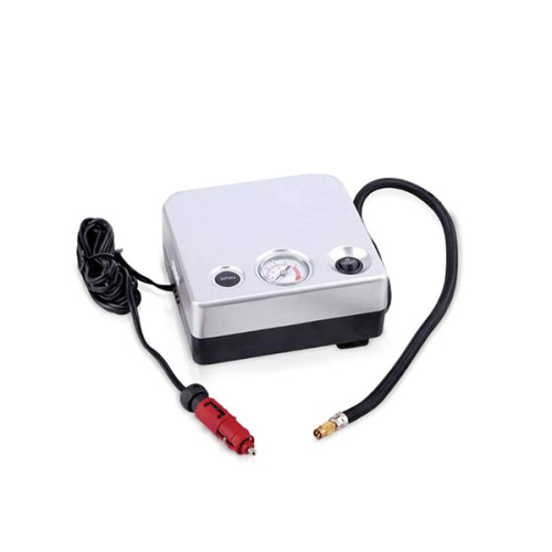 منفاخ تاير سيارة 12 فولت مع مقياس ضغط – ‎80 بي أس آي‎ 12V Car Tire Inflator with Analog Gauge – 80 PSI