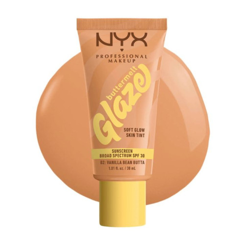 فاونديشن تنت بشرة مضيء مع حماية SPF 30 Buttermelt Glaze Soft Glow Skin Tint with SPF 30
