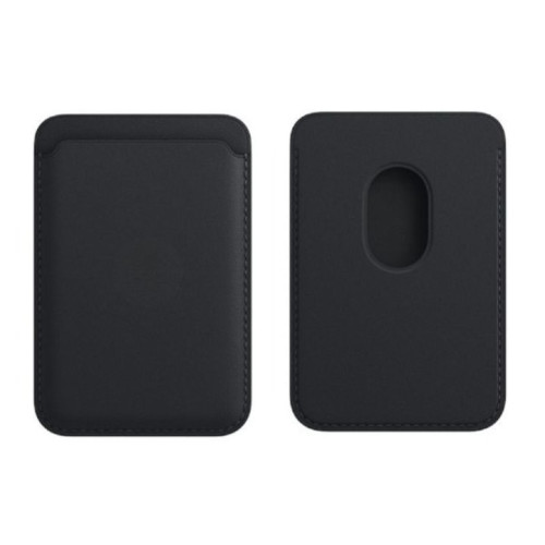 محفظة جلدية بتقنية ماكسيف Leather Wallet with MagSafe