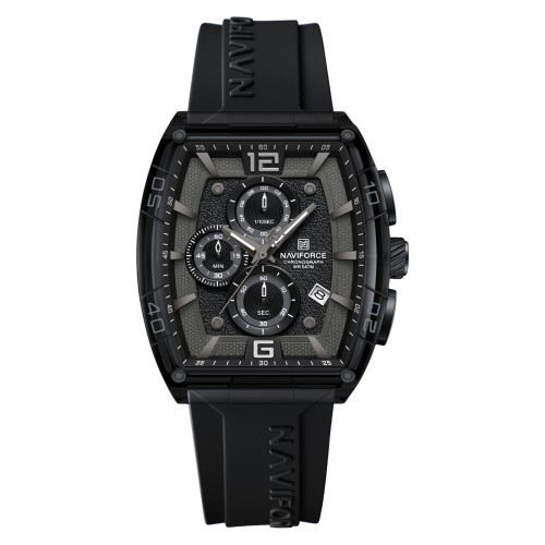 ساعة رجالية Naviforce NF6101 Tonneau Sport Watch