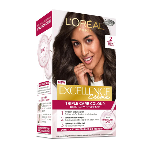 صبغة شعر إكسلنس كريم مجموعة اللون البني Excellence Crème Hair Color Brown
