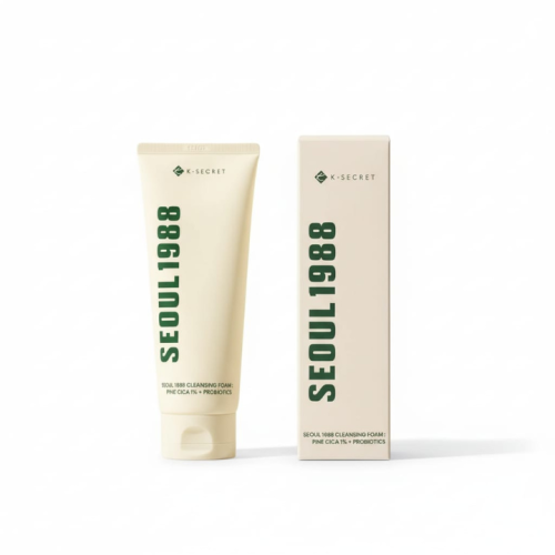 كي سيكرت غسول رغوي بخلاصة صنوبر سيكا 1% + بروبيوتيك K-SECRET – SEOUL 1988 Cleansing Foam