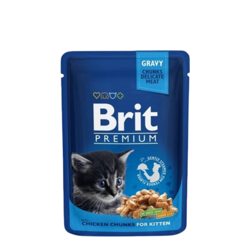 طعام رطب بالدجاج للقطط الصغيرة wet food Chicken for Kitten