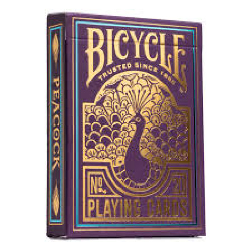 ورق لعب ماركة بايسكل الاصلي - الطاووس 20 Bicycle Playing Cards : Peacock No 20