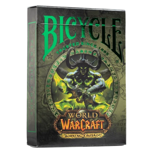 ورق لعب ماركة بايسكل الاصلي - لعبة World of warcraft Blizzard: World of Warcraft burning crusade playing cards