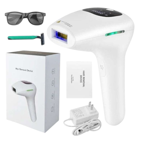 ليزر منزلي لازالة الشعر ipl اصدار الثلجي لايت الاحترافي  من ليزر رفاهية. IPL Home Laser Hair Removal Professional Ice Light Edition from Luxury Laser.